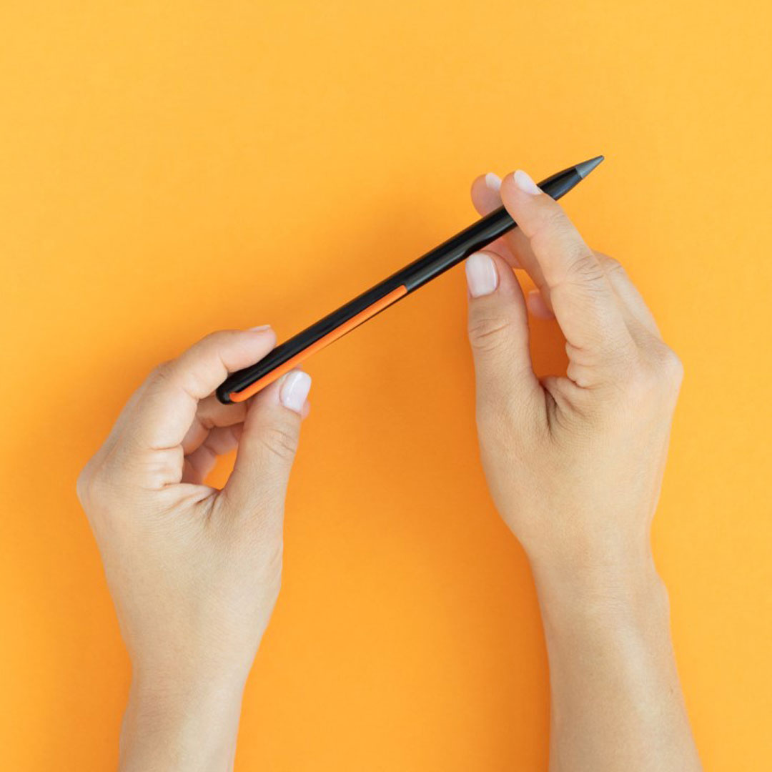 Pininfarina | Grafeex | Graphite Pencil | Brass Barrel | Orange Pininfarina