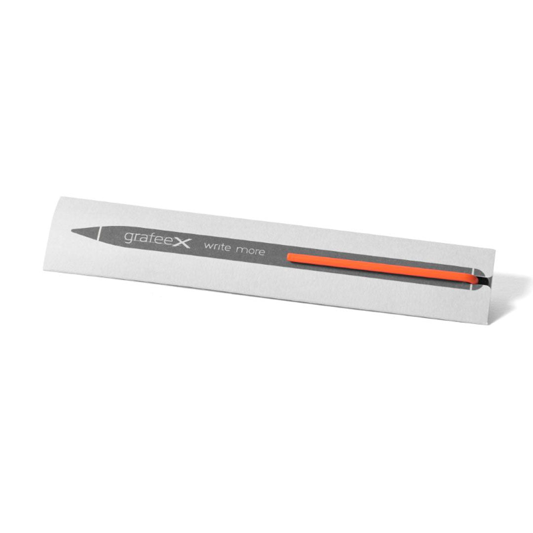 Pininfarina | Grafeex | Graphite Pencil | Brass Barrel | Orange Pininfarina