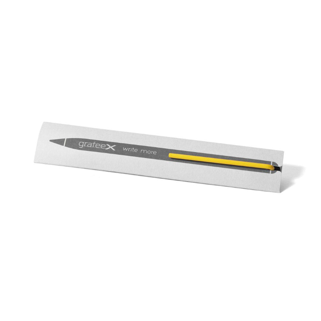 Pininfarina | Grafeex | Graphite Pencil  Brass Barrel | Yellow Pininfarina