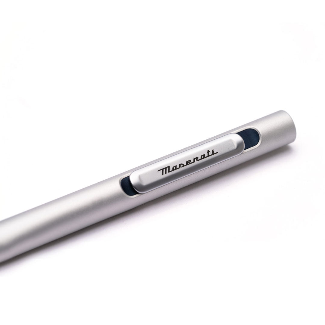 Pininfarina | Maserati Silver | Slider Mechanism Ballpoint Pininfarina