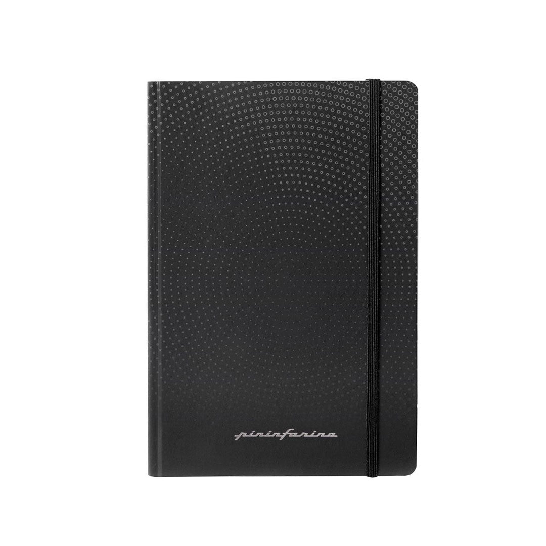 Pininfarina | Notes | Stone Paper Flexi Black | Ruled Pininfarina