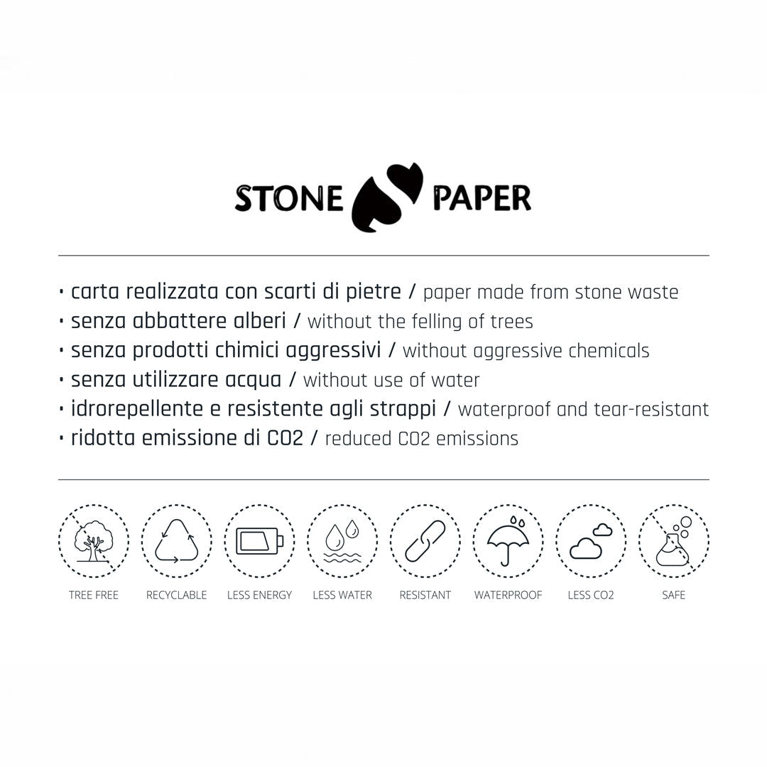 Pininfarina | Notes | Stone Paper Flexi White | Ruled Pininfarina