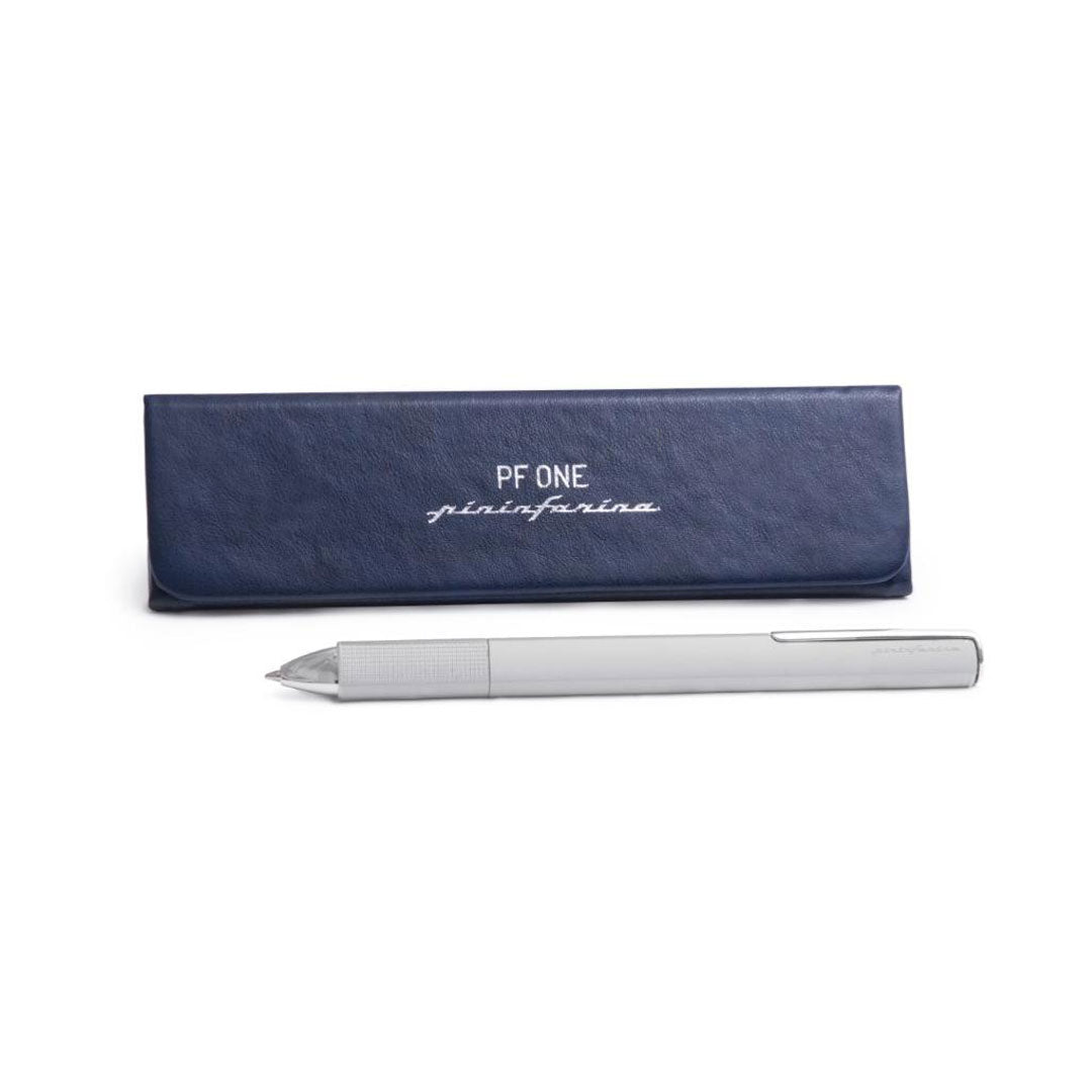 Pininfarina | Pf One Silver | Retractable Ballpoint Pen with Twist Mechanism Pininfarina