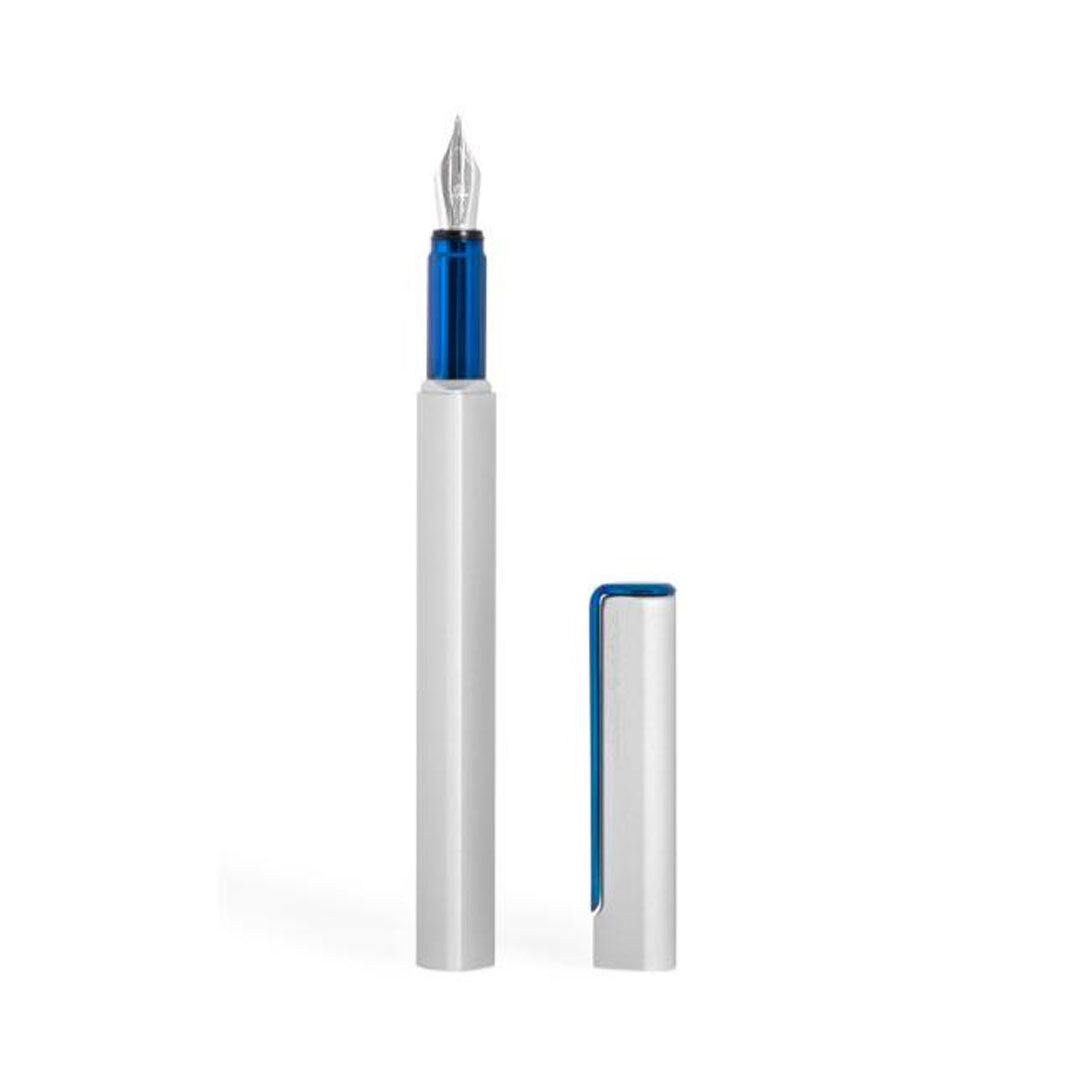 Pininfarina | Pf One | Fountain Pen | Blue & silver Pininfarina