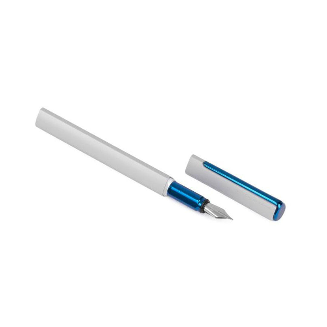 Pininfarina | Pf One | Fountain Pen | Blue & silver Pininfarina