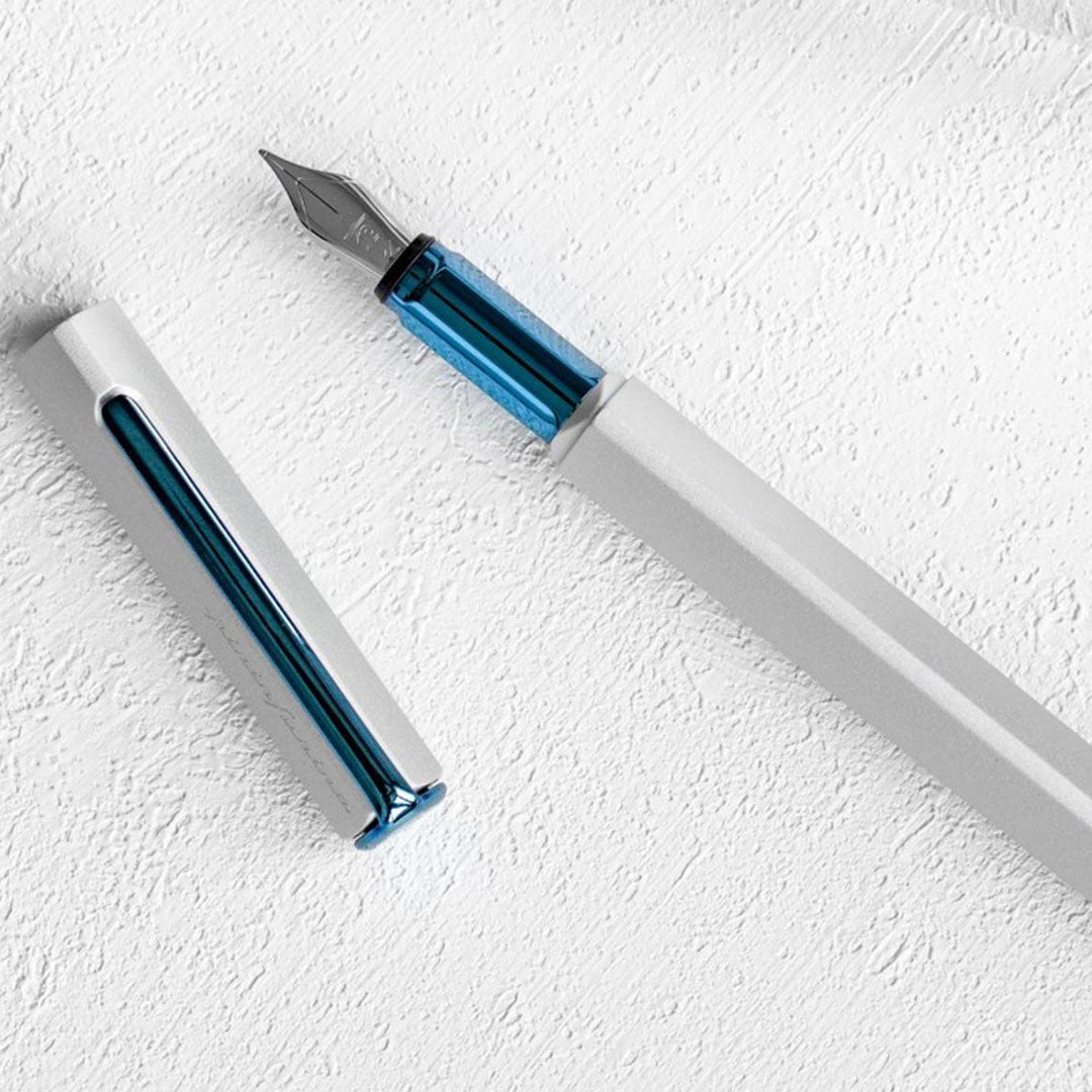 Pininfarina | Pf One | Fountain Pen | Blue & silver Pininfarina
