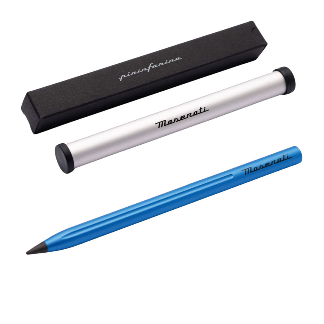 Pininfarina | Smart Maserati | Innovative Aluminum Pencil | Blue Pininfarina