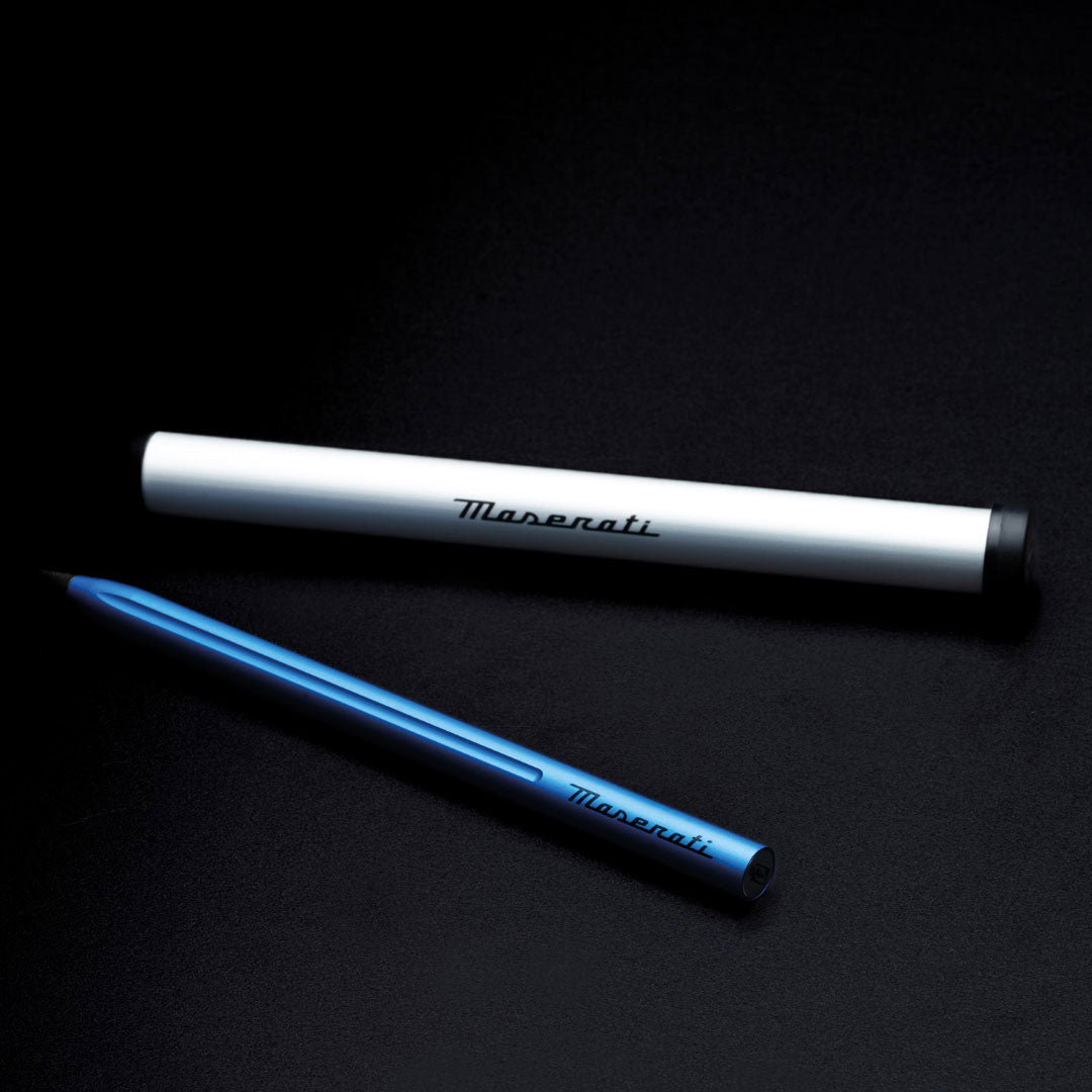 Pininfarina | Smart Maserati | Innovative Aluminum Pencil | Blue Pininfarina