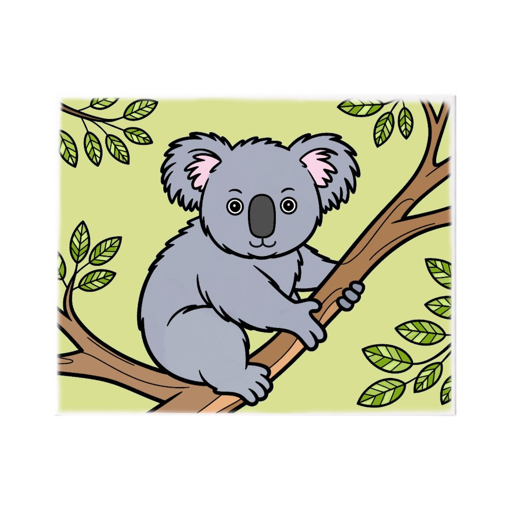 Ready to Paint Canvas Kit for Kids 8x10 Inch - ready to paint canvas kit koala 8x10 clr