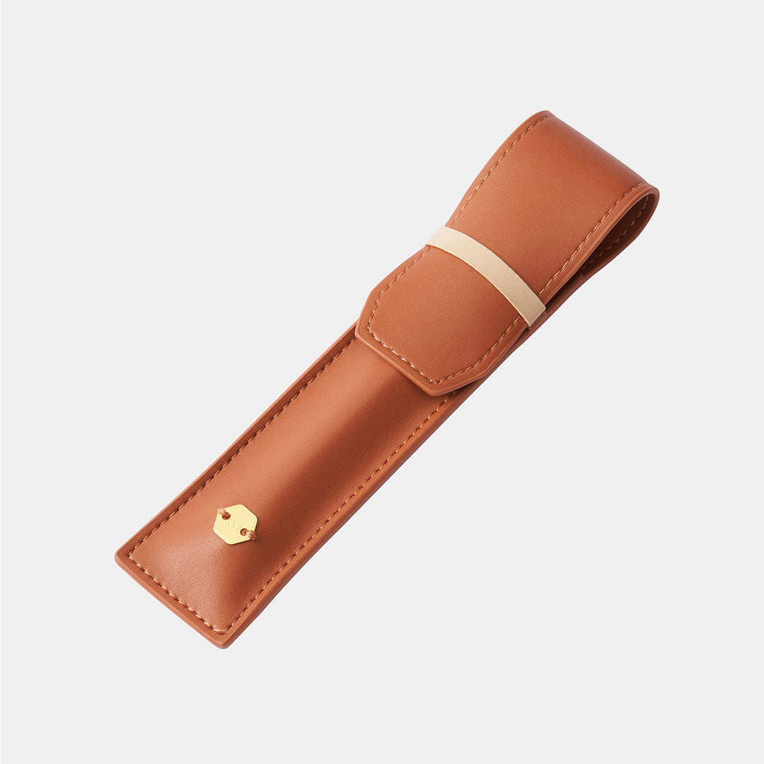 Y Studio | Classic Reflect | Pen Pouch | Caramel YSTUDIO
