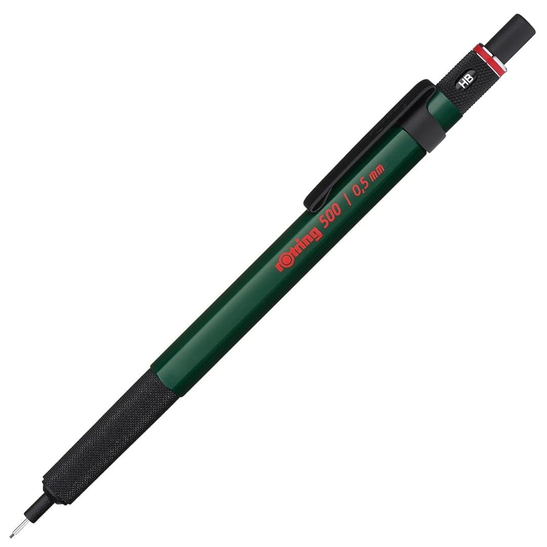 Rotring | 500 Series | Mechanical Pencil | Matte Green | 0.5mm Rotring