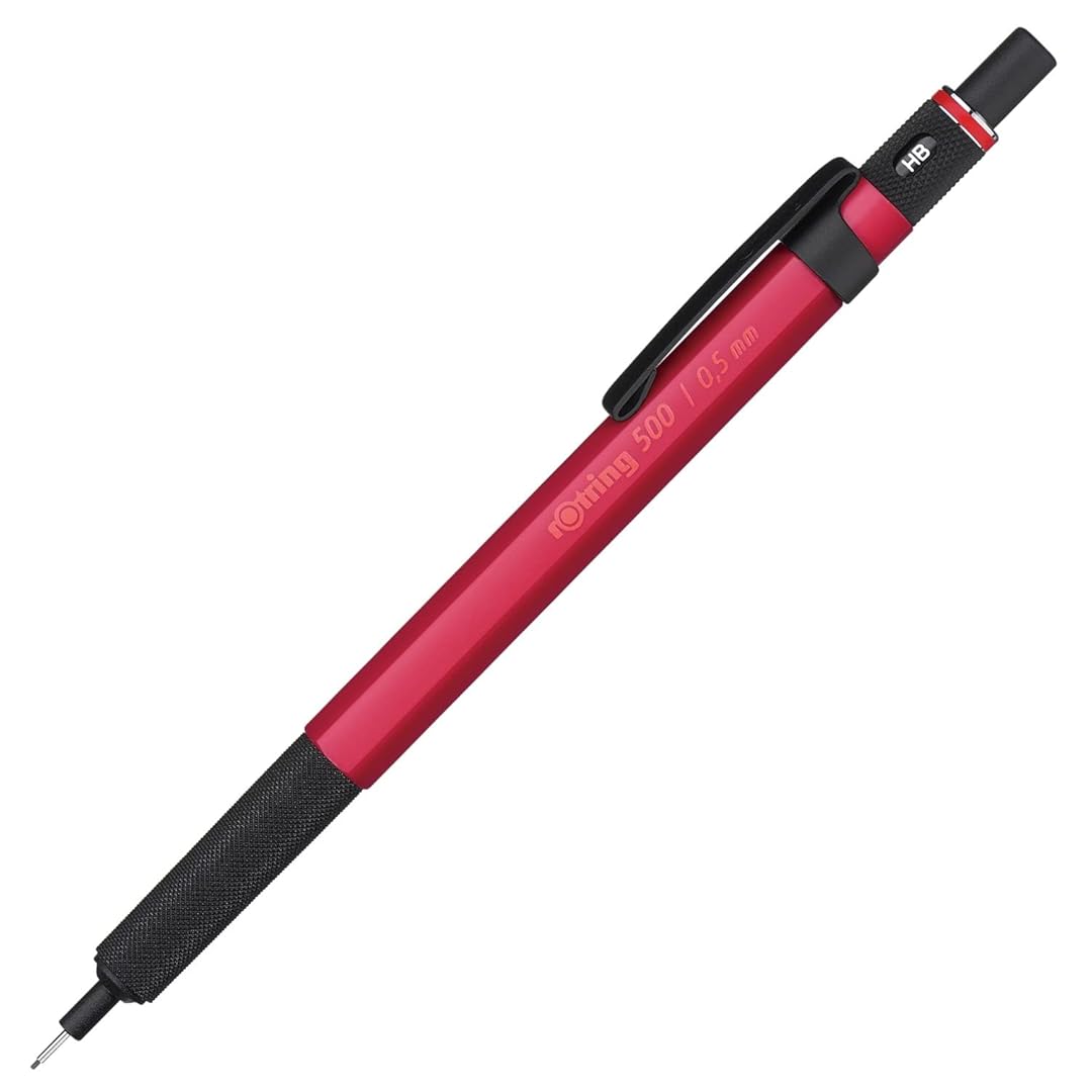 Rotring | 500 Series | Mechanical Pencil | Matte Red | 0.5mm Rotring