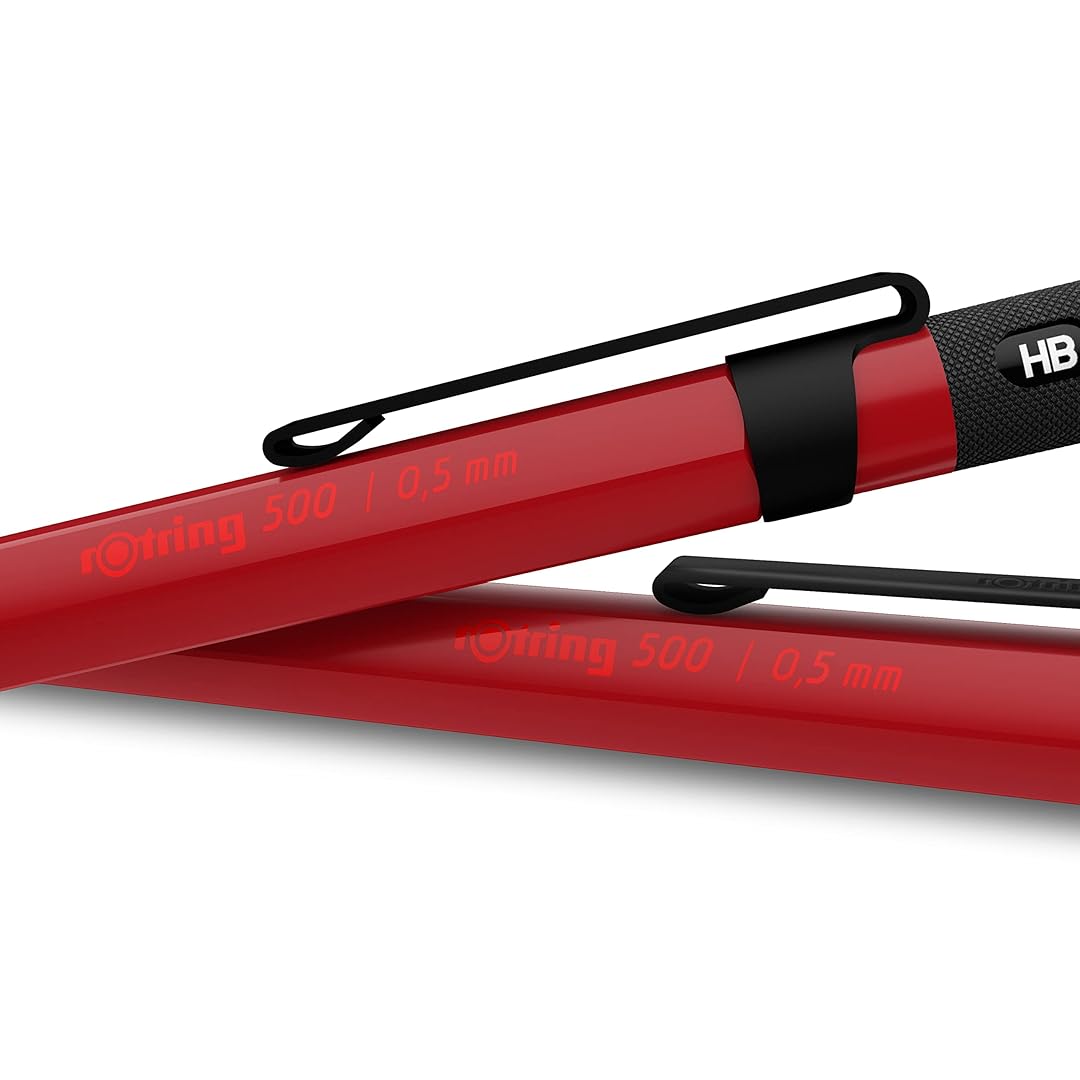 Rotring | 500 Series | Mechanical Pencil | Matte Red | 0.5mm Rotring