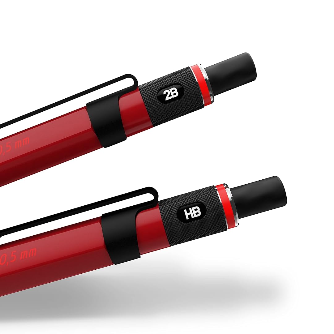 Rotring | 500 Series | Mechanical Pencil | Matte Red | 0.5mm Rotring