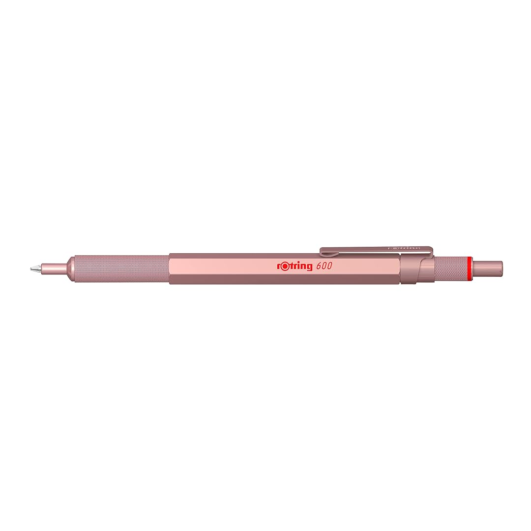 Rotring | 600 Series | Ballpoint Pen | Medium | Rose Gold Rotring