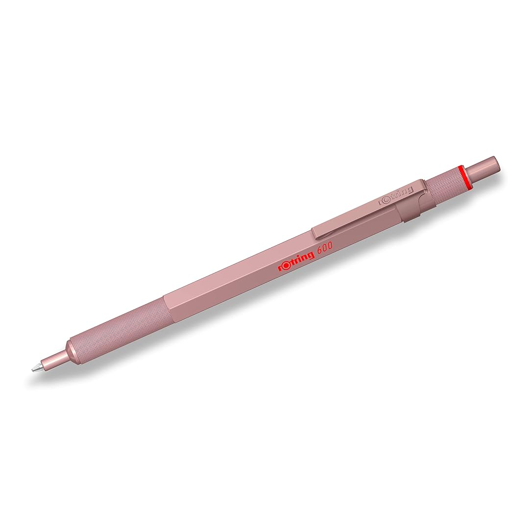 Rotring | 600 Series | Ballpoint Pen | Medium | Rose Gold Rotring
