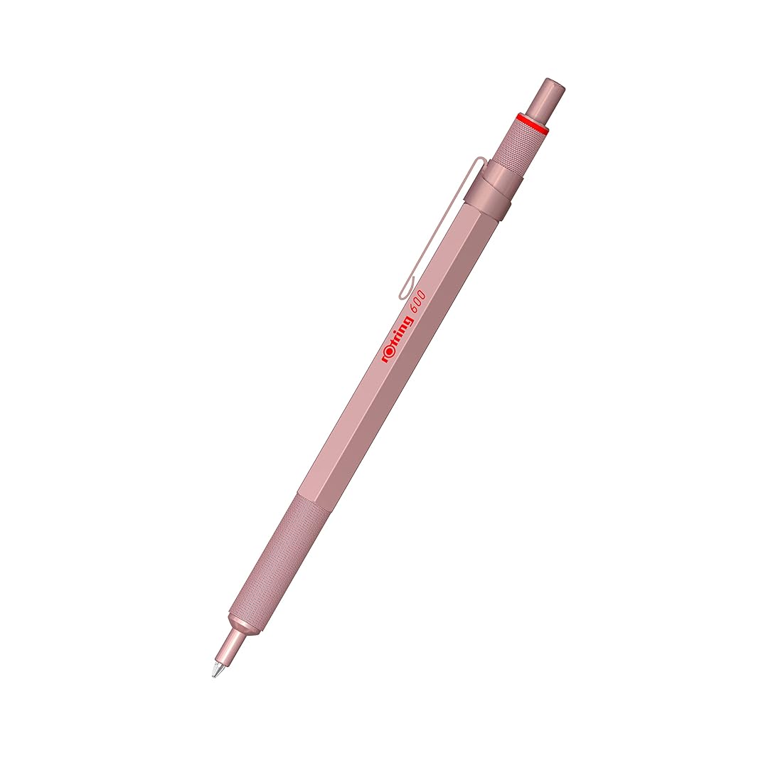 Rotring | 600 Series | Ballpoint Pen | Medium | Rose Gold Rotring