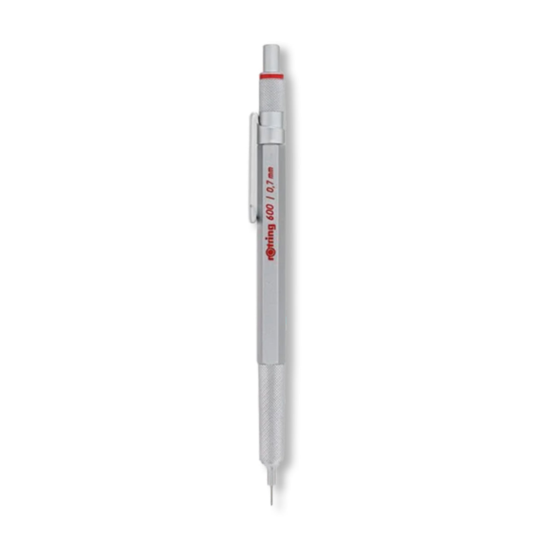 Rotring | Mechanical Pencil | 600 Series | Silver | 0.7mm Rotring