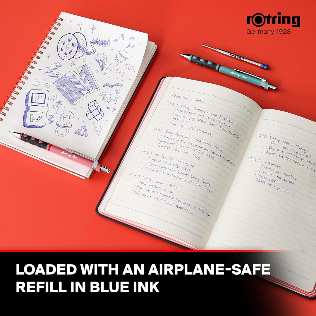 Rotring | Ball Point Pen | Tea Rose | Blue Ink | 1.0mm Rotring