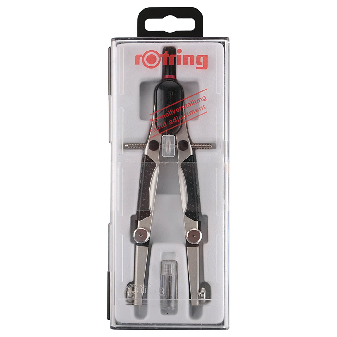 Rotring | Universal Compact | Compass Set | Adjustment For Technical | Drawing and Interior Rotring
