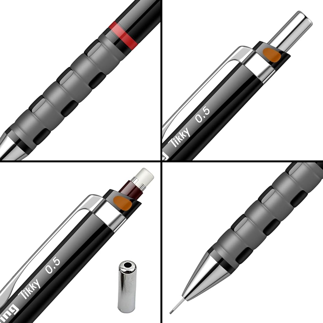 Rotring | Tikky | Mechanical Pencil | Black Barrel | 0.5mm Rotring