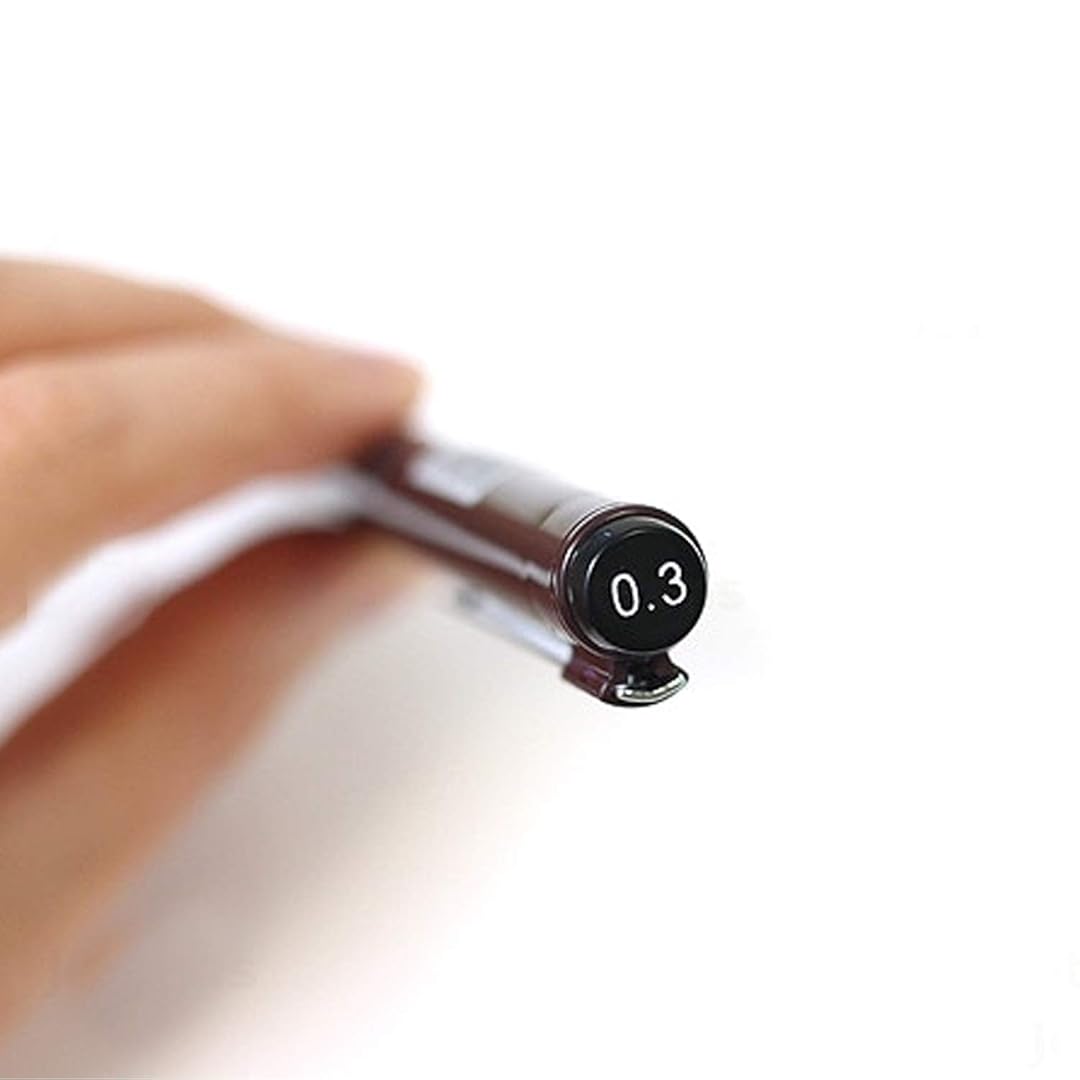 Rotring | Tikky | Graphic Fineliner | Black Pigment Lightfast | 0.3mm, 0.5mm | 6 Pen Set | 3 Each Rotring