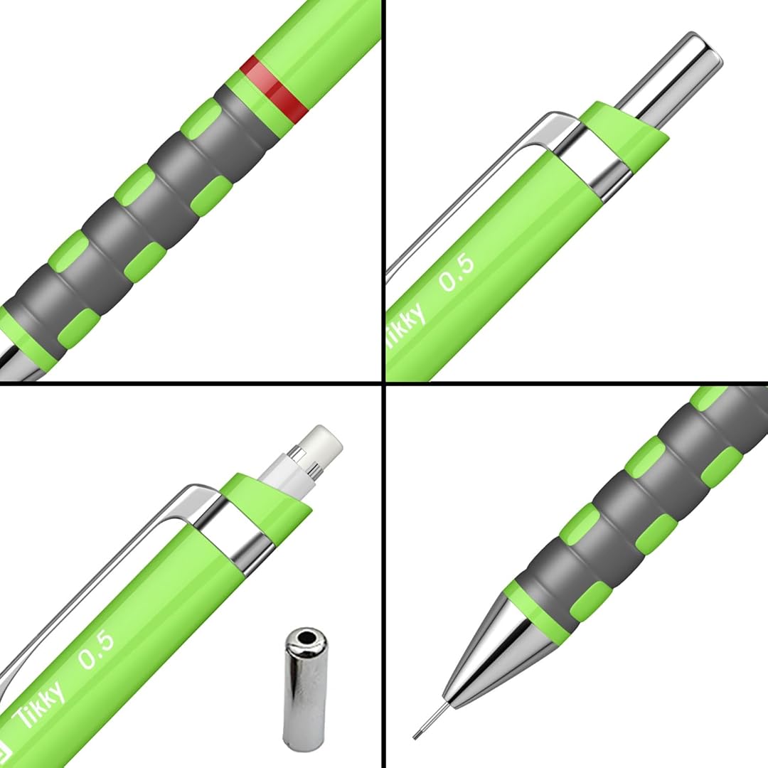 Rotring | Tikky | Mechanical Pencil | 0.5mm | Neon Green Rotring