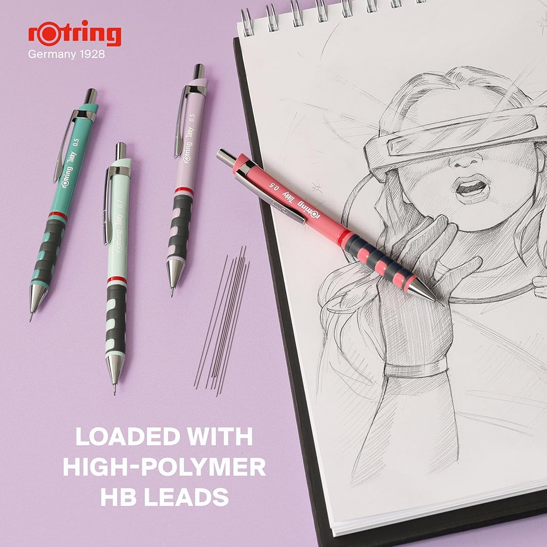Rotring | Tikky | Mechanical Pencil | 0.5mm | Orchid Bloom Rotring