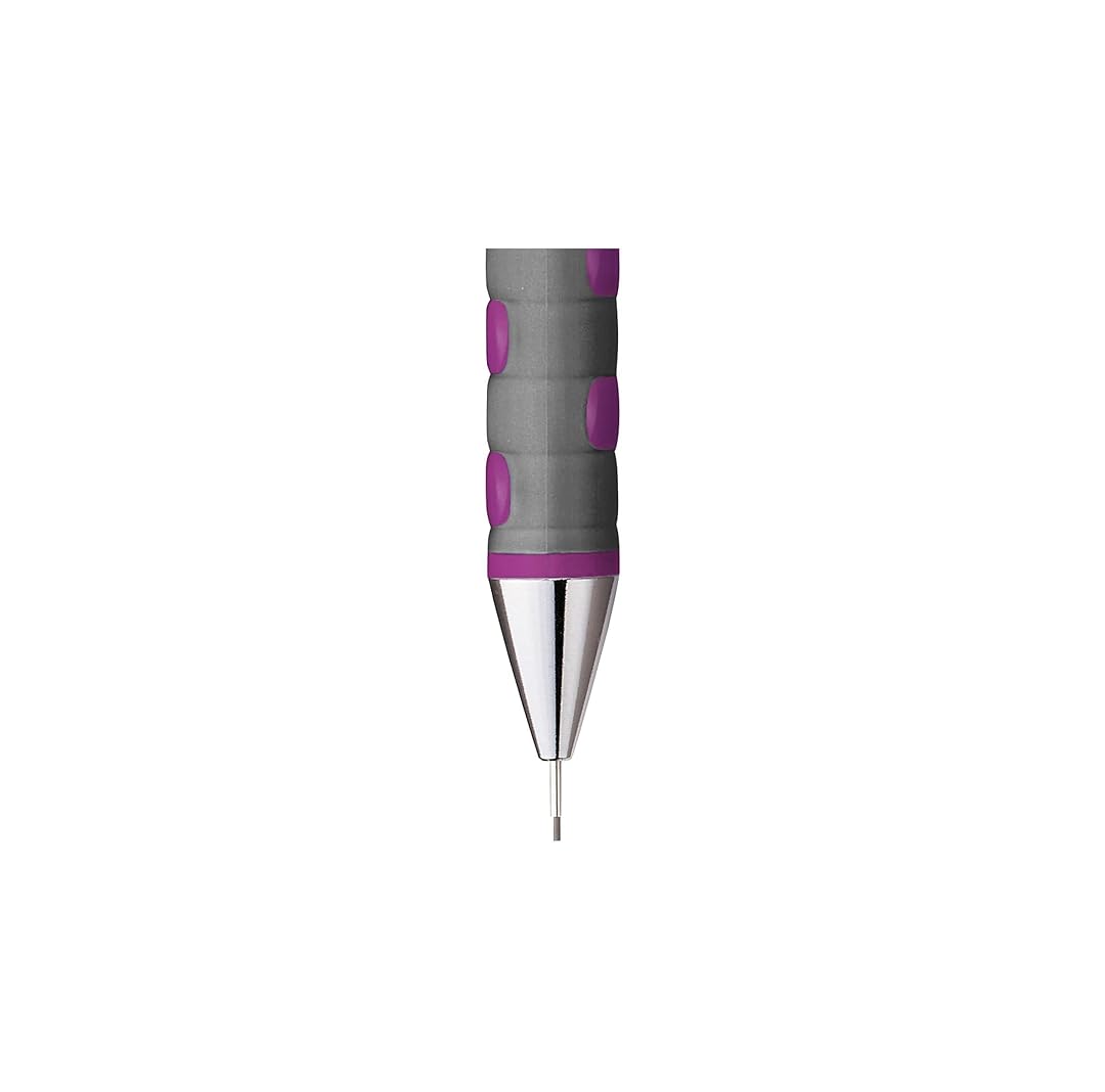 Rotring | Tikky | Mechanical Pencil | 0.7mm | Triangular Ergonomic Grip | Purple Rotring