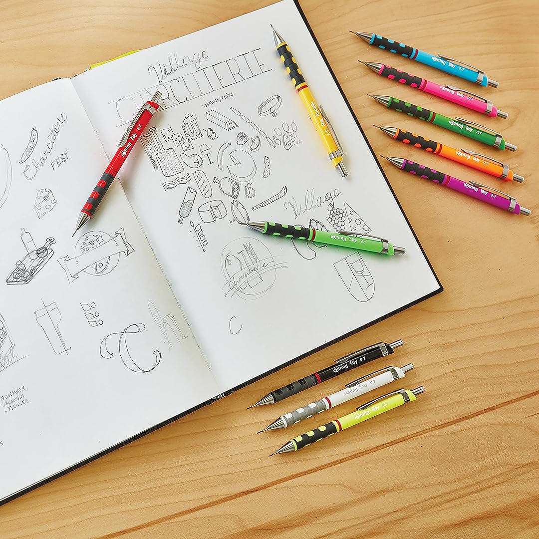 Rotring | Tikky | Mechanical Pencil Set | 0.5mm | Black Rotring