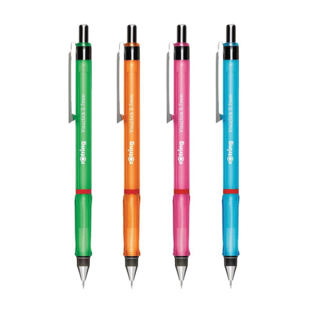 Rotring | Visuclick | 0.7mm | Mechanical Pencil | Pink | 24 HB Leads Rotring