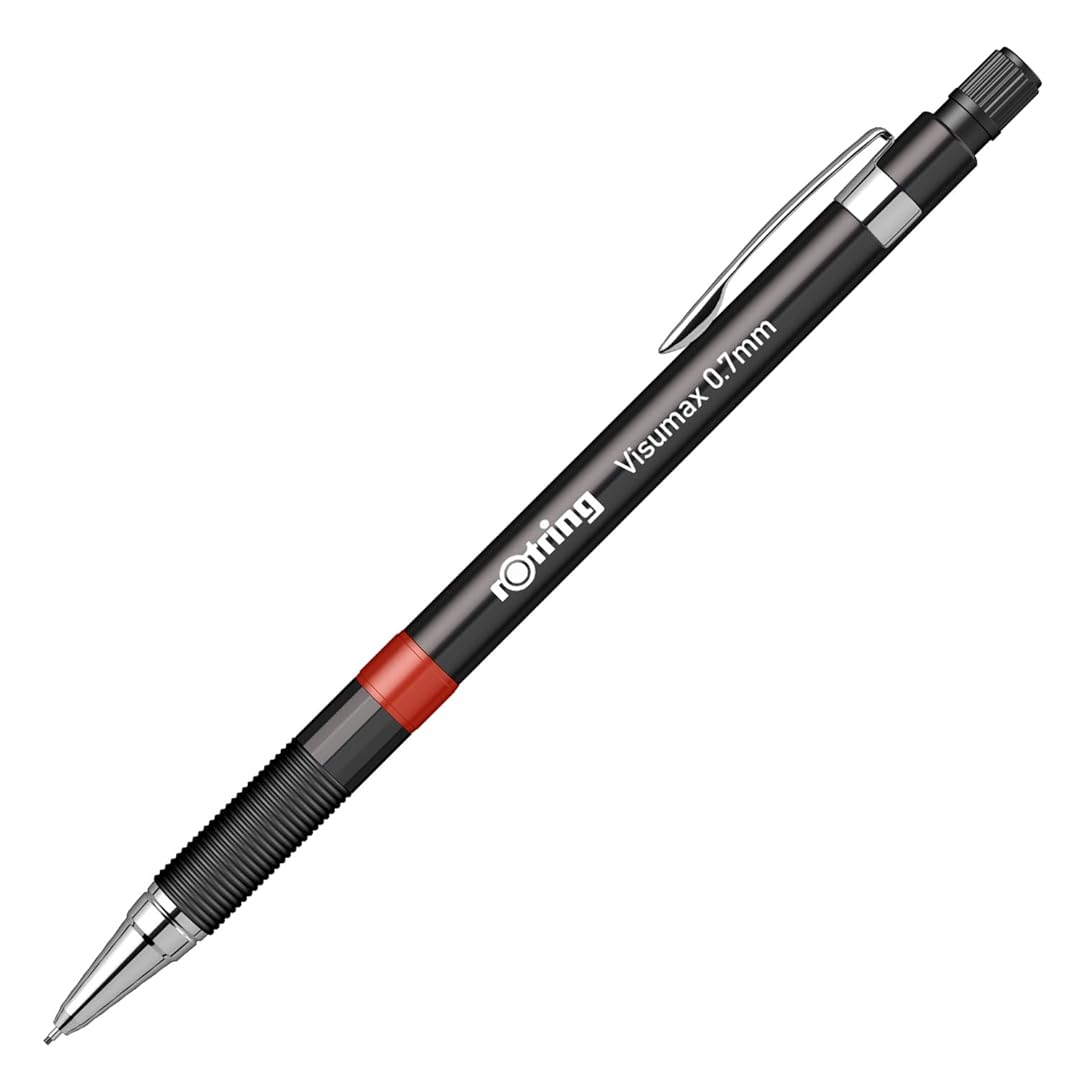 Rotring | Visumax | Mechanical Pencil | 0.7 mm | 2B Lead |  Black Rotring