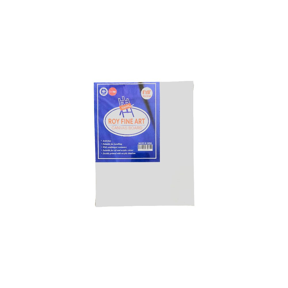 Roy Canvas Board - Black & White - Multiple Sizes