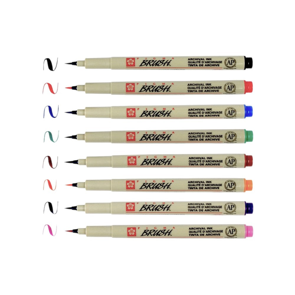 Sakura Pigma Micron Pen Colourful Ink (Set of 6 Colours) - Canvazo