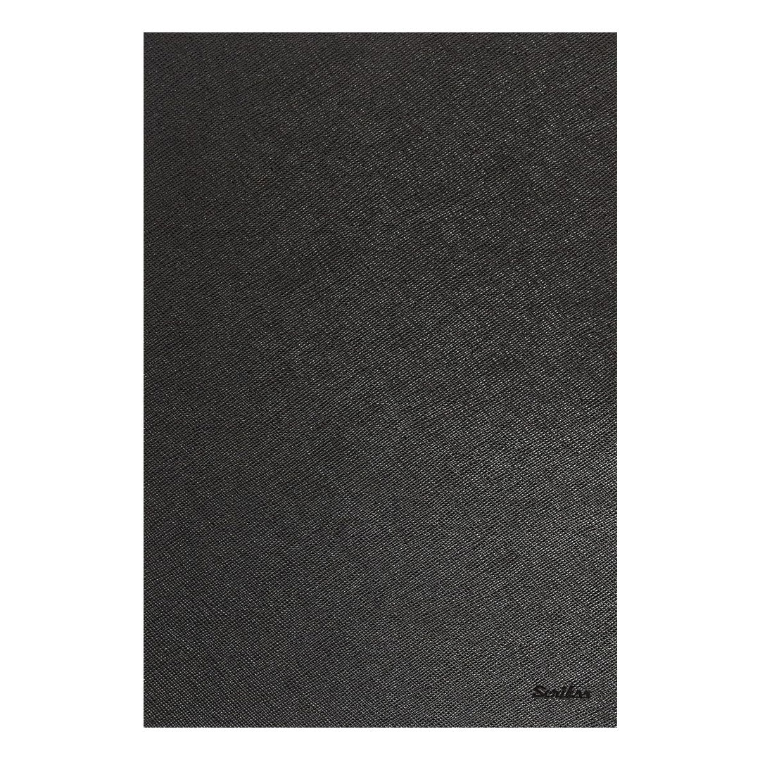 Scrikss | A5 Size | Chester Blank Premium Notebook | Thermo Leather Hard Cover | 100 gsm | Ivory Paper Scrikss