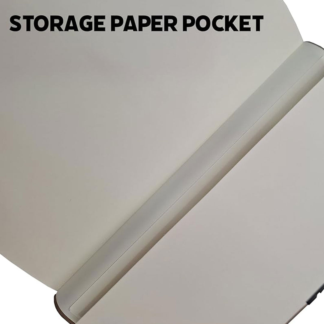 Scrikss | A5 Size | Premium Notebook | Mink Faux Leather Paperback Cover | Ruled Scrikss