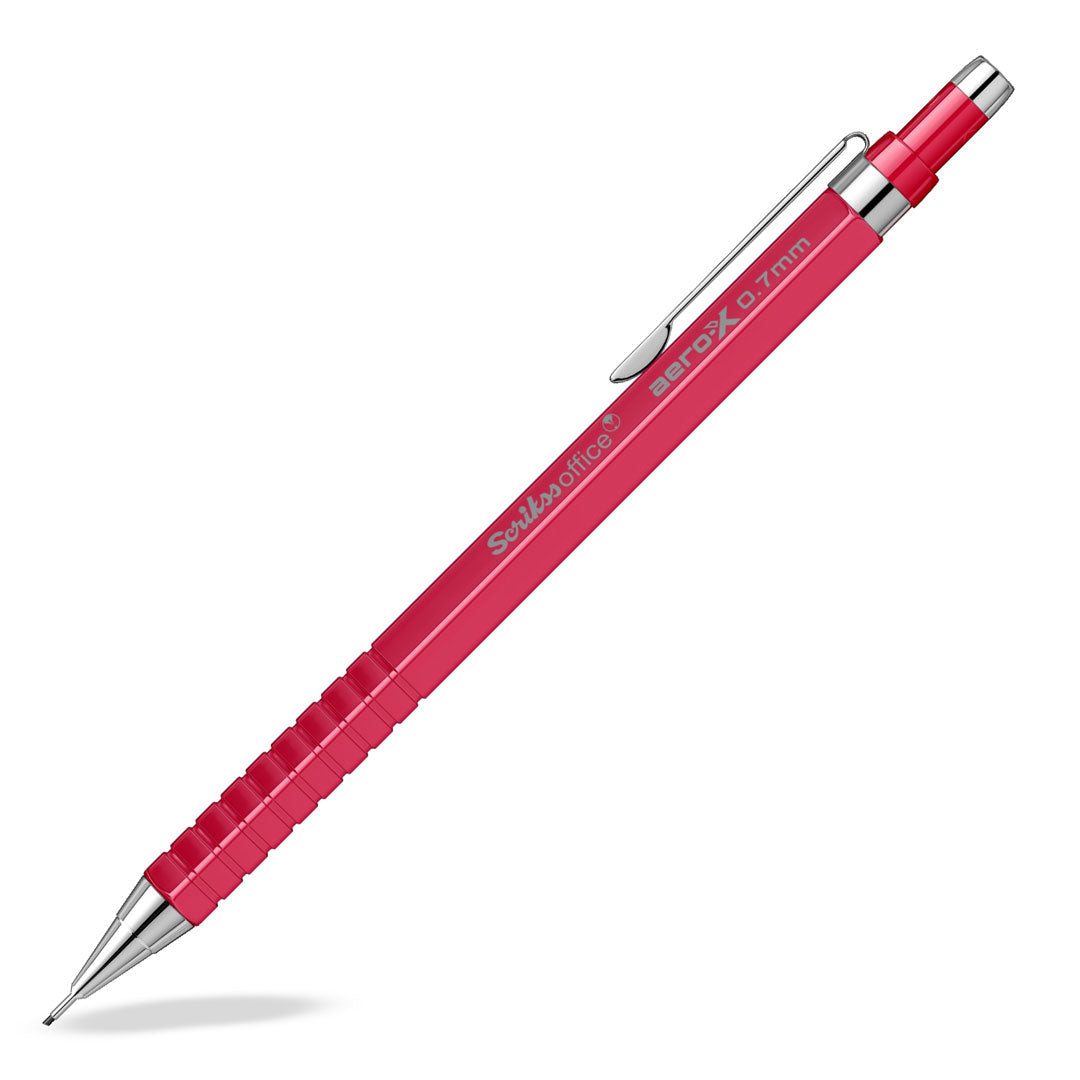 Scrikss | Aero-X | Mechanical Pencil | 0.7mm | Red Scrikss