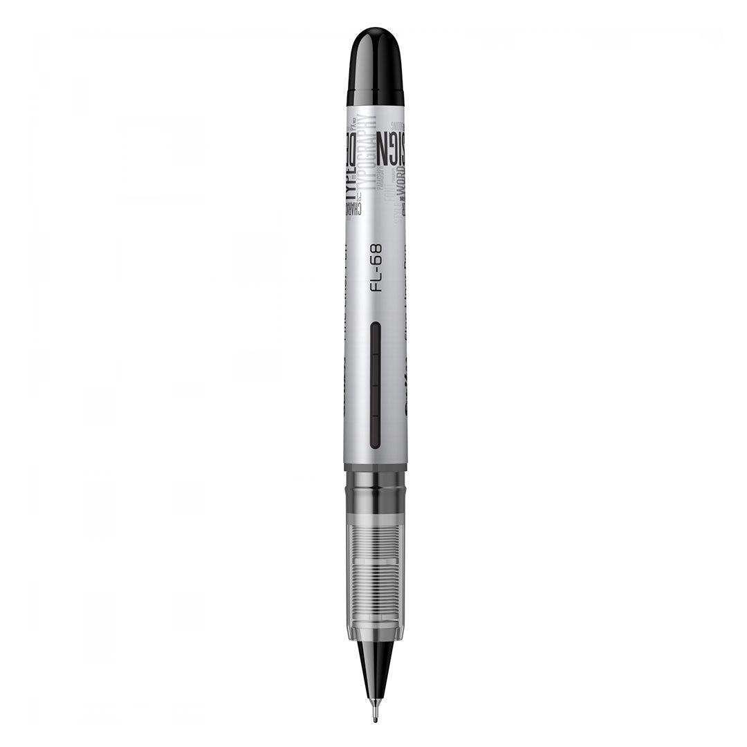 Scrikss | Fl-68 | Fineliner 0.6mm | Box Of 12 | Black Scrikss