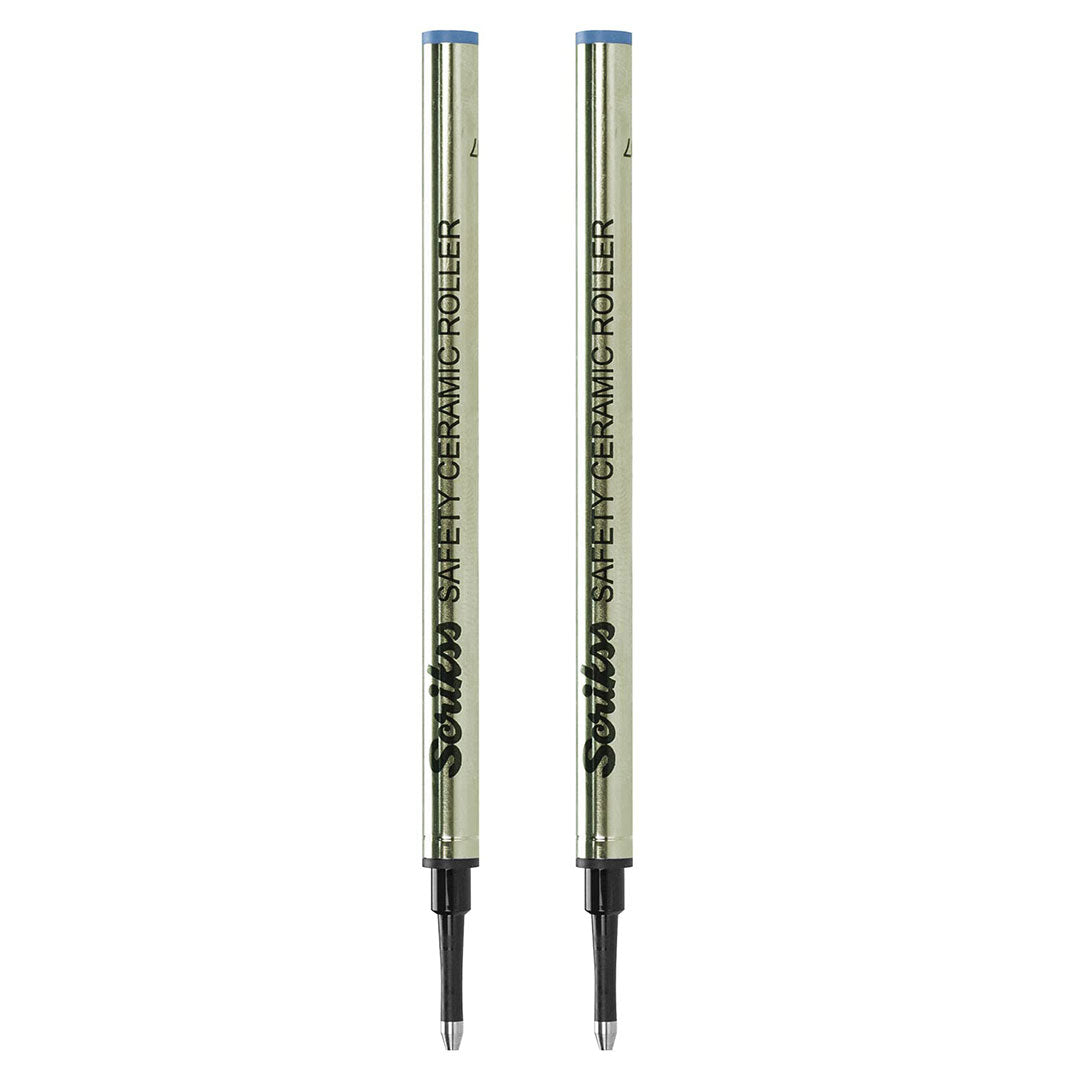 Scrikss | Heritage | Rollerball Pen Refill | Pack Of 2 | Black Scrikss
