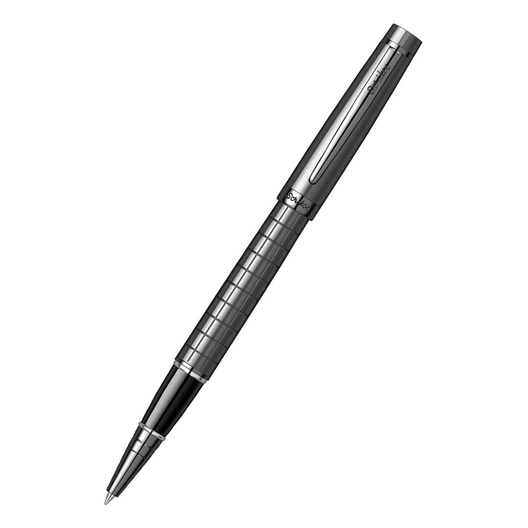 Scrikss | Honour 38 | Carbon Grey | Roller Pen | Chrome Plated Trims Scrikss