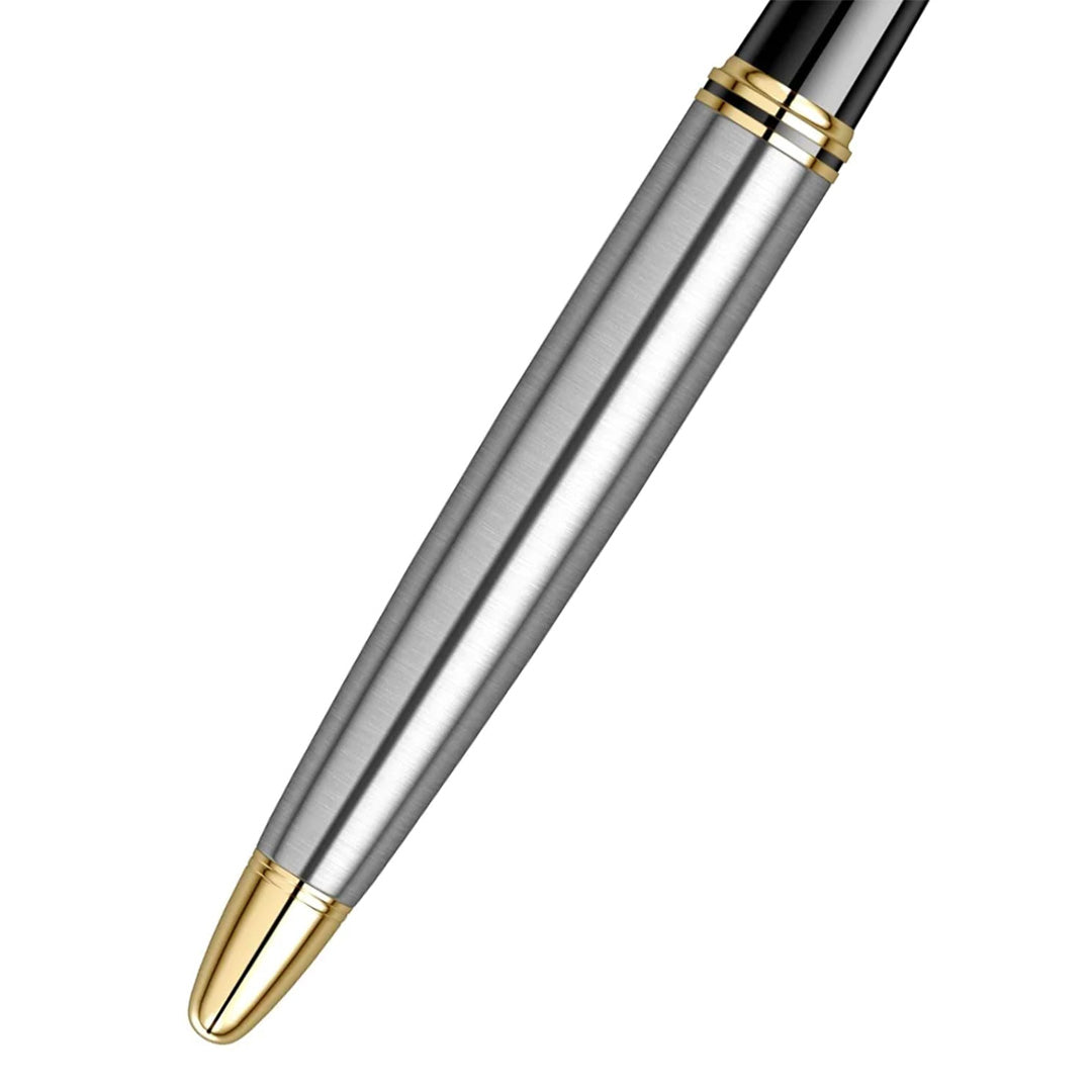 Scrikss | Knight 88 | Satin SS | Fountain Ink Pen | Medium Nib Scrikss