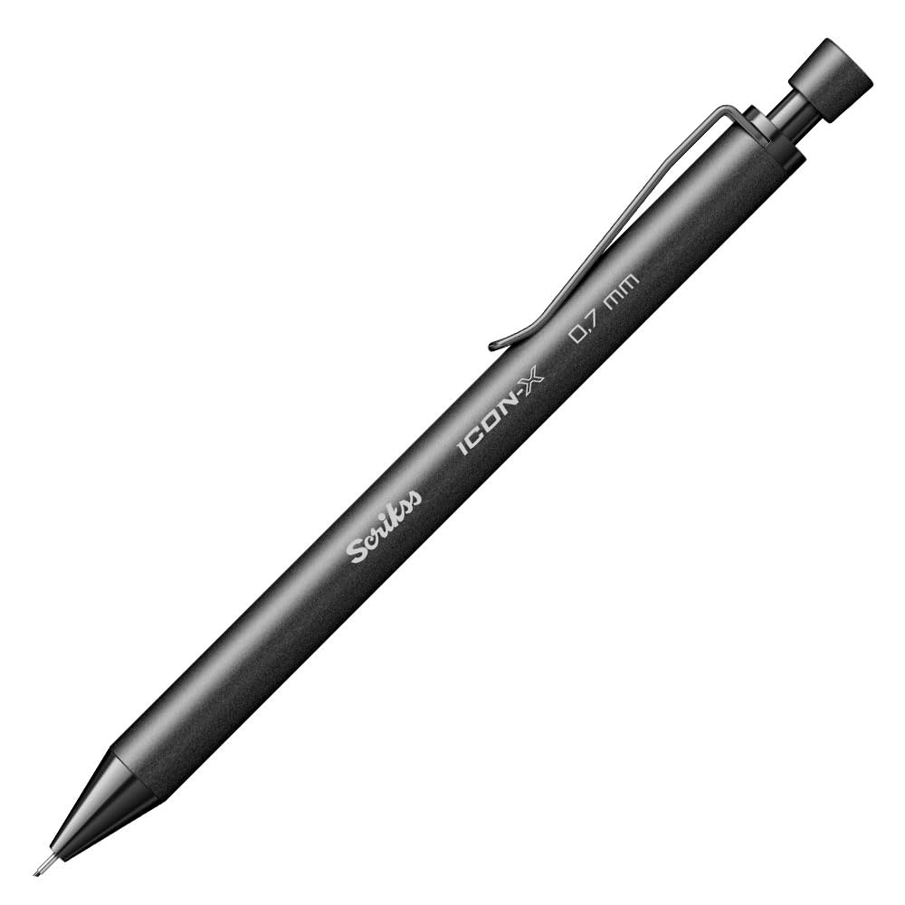 Scrikss | Mechanical Pencil | Icon-x | 0.7mm | Matte Black Scrikss