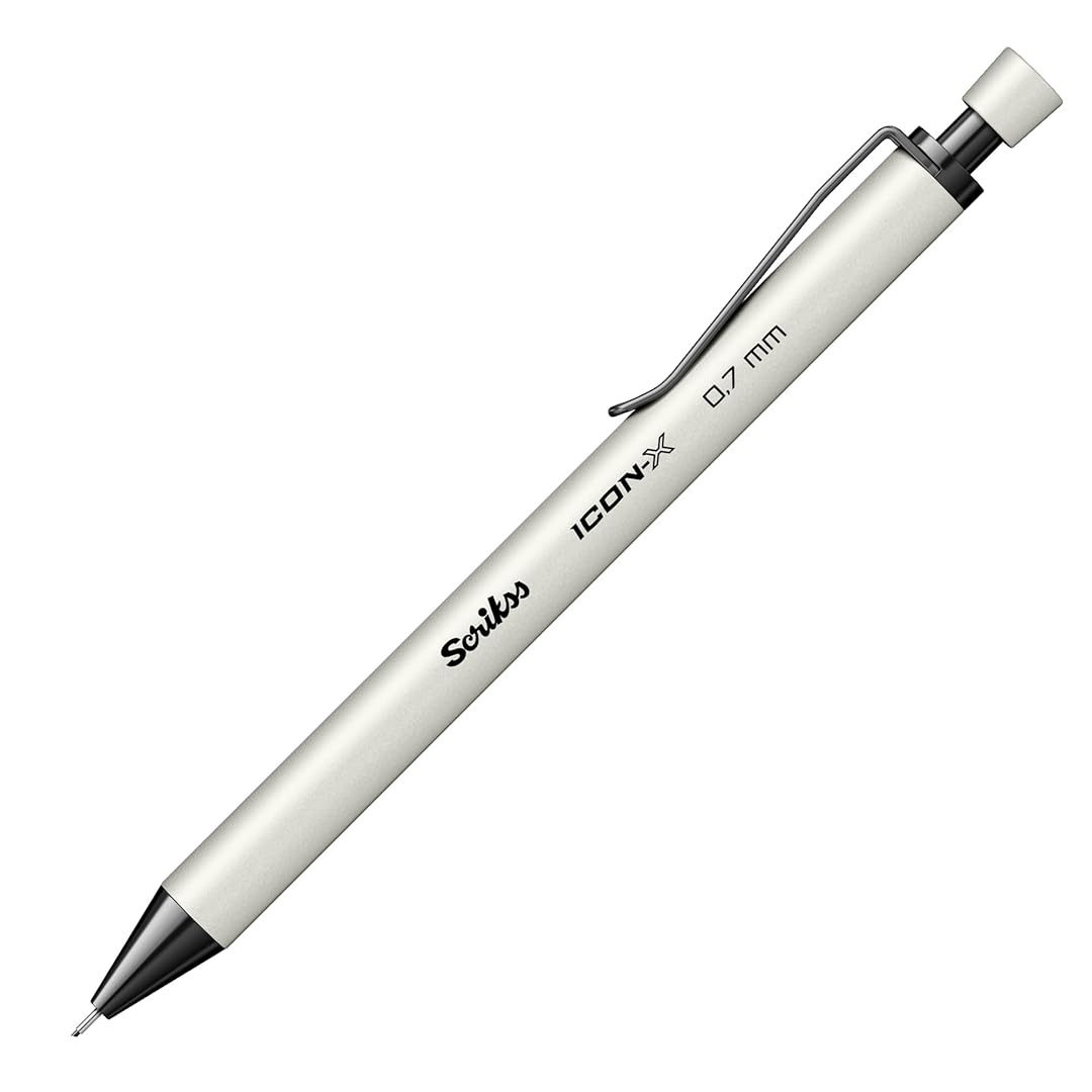 Scrikss | Mechanical Pencil | Icon-x | 0.7mm | White Scrikss