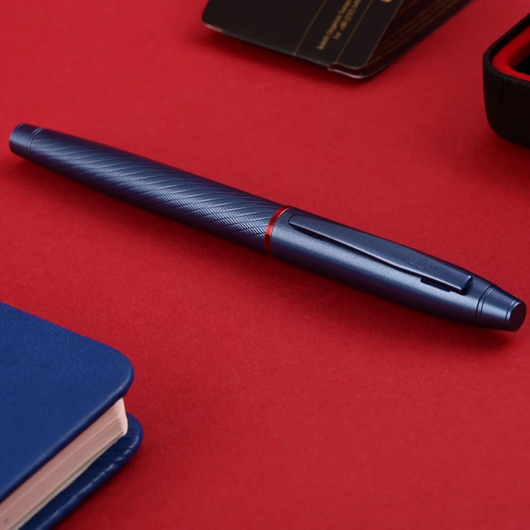 Scrikss |  Noble 35 | Roller Ball Point Pen | Blue Scrikss