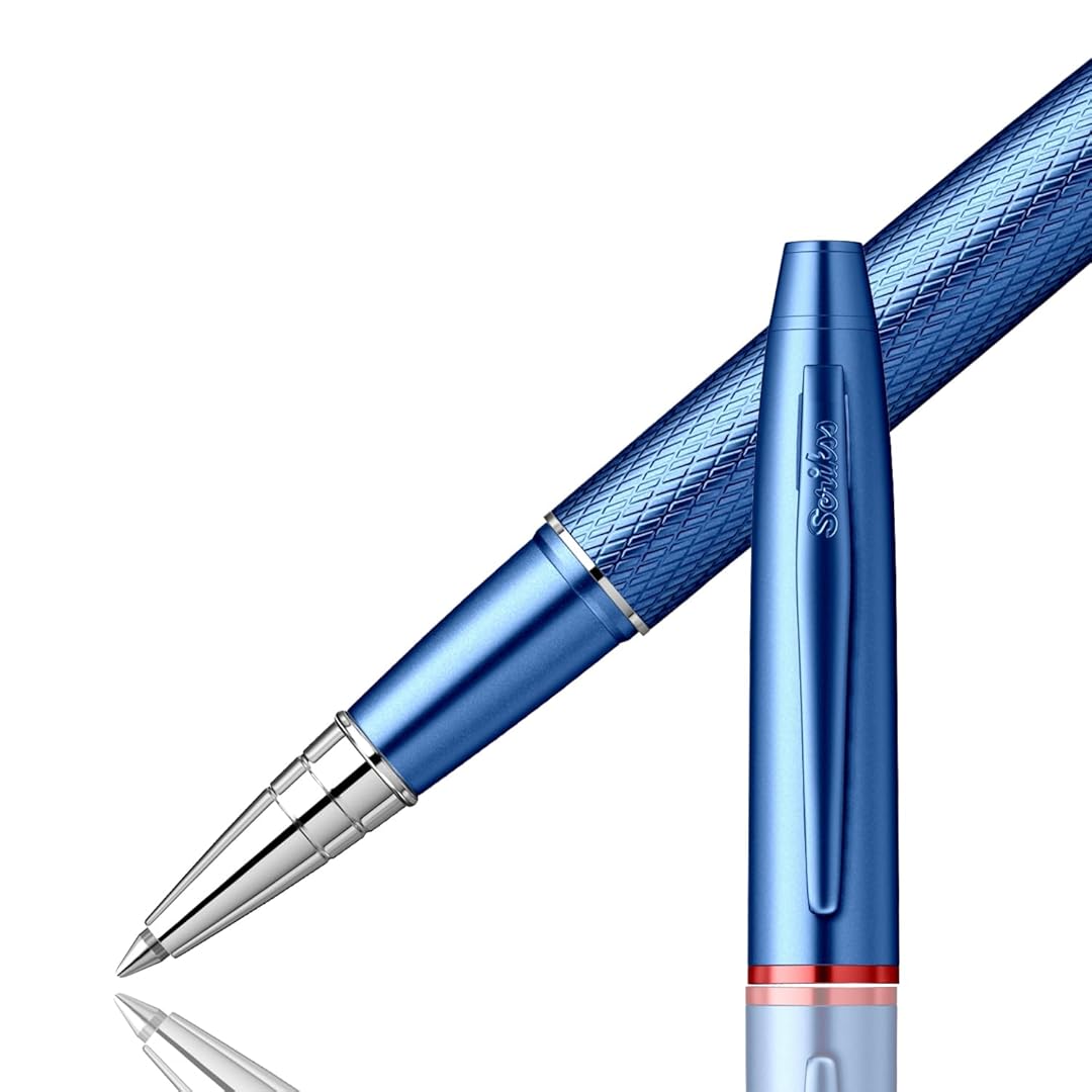 Scrikss |  Noble 35 | Roller Ball Point Pen | Blue Scrikss