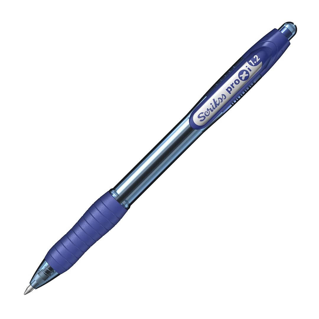 Scrikss | Proxi Series | Ball Point Pen | 12 Blue Barrel Scrikss