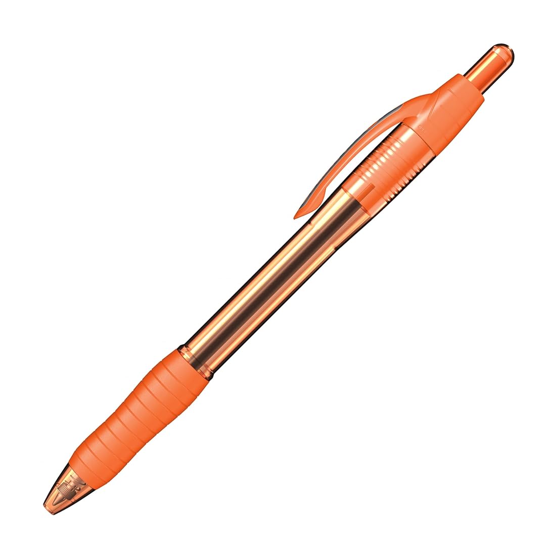 Scrikss | Proxi Series | Ball Point Pen | 12 Peach Orange Barrel Scrikss