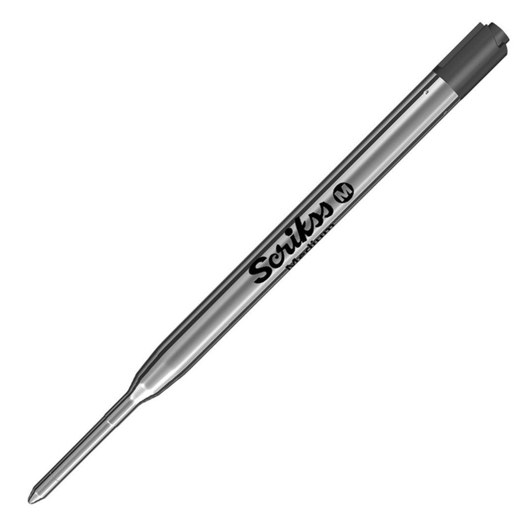 Scrikss |Standard Ball Point Refill | Black Ink | Pack Of 2 Scrikss