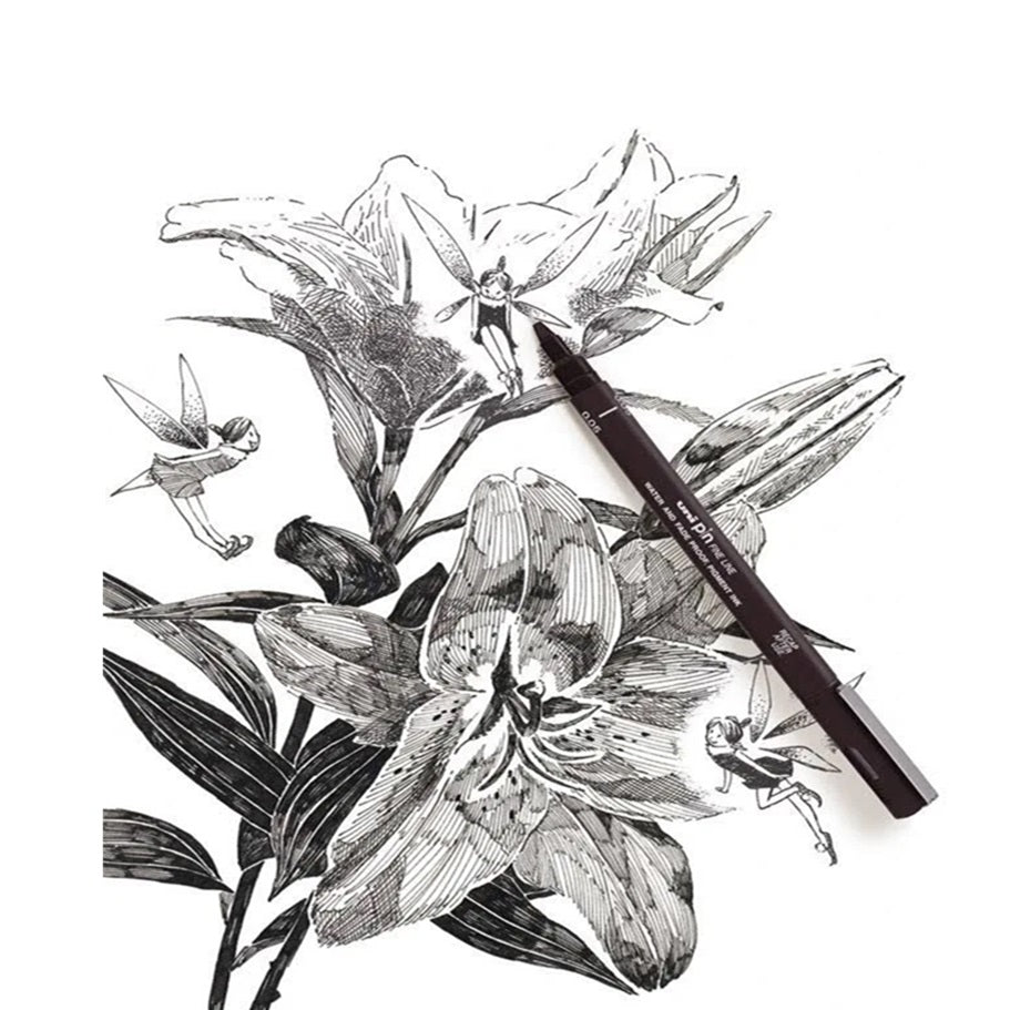 Uniball Uni Pin Fineliner Drawing Pen Set | Fineliners Pen