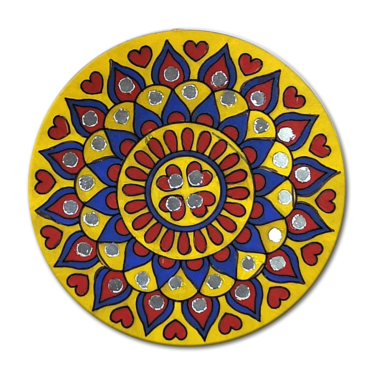 iCraft DIY Mandala Art Kit 4" - SMA 04 Colorful Decor Craft iCraft